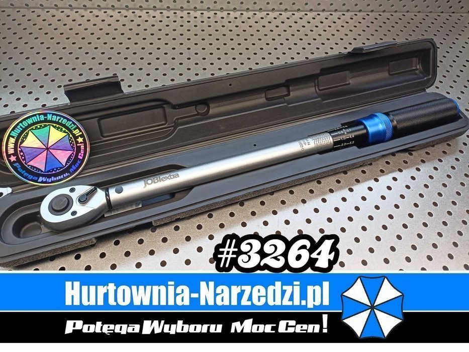 Klucz dynamometryczny 1/2" 40-220Nm Dwukierunkowy! lewy i prawy gwint