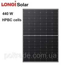 Солнечная панель Longi Solar 440M, 440Вт