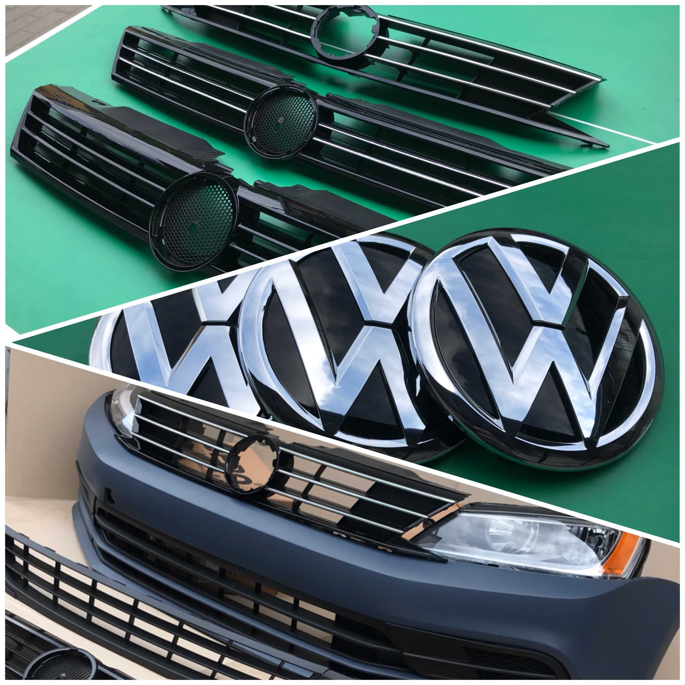 VW jetta 6 Решетка без эмблема між ФАРИ 5 2 решітка