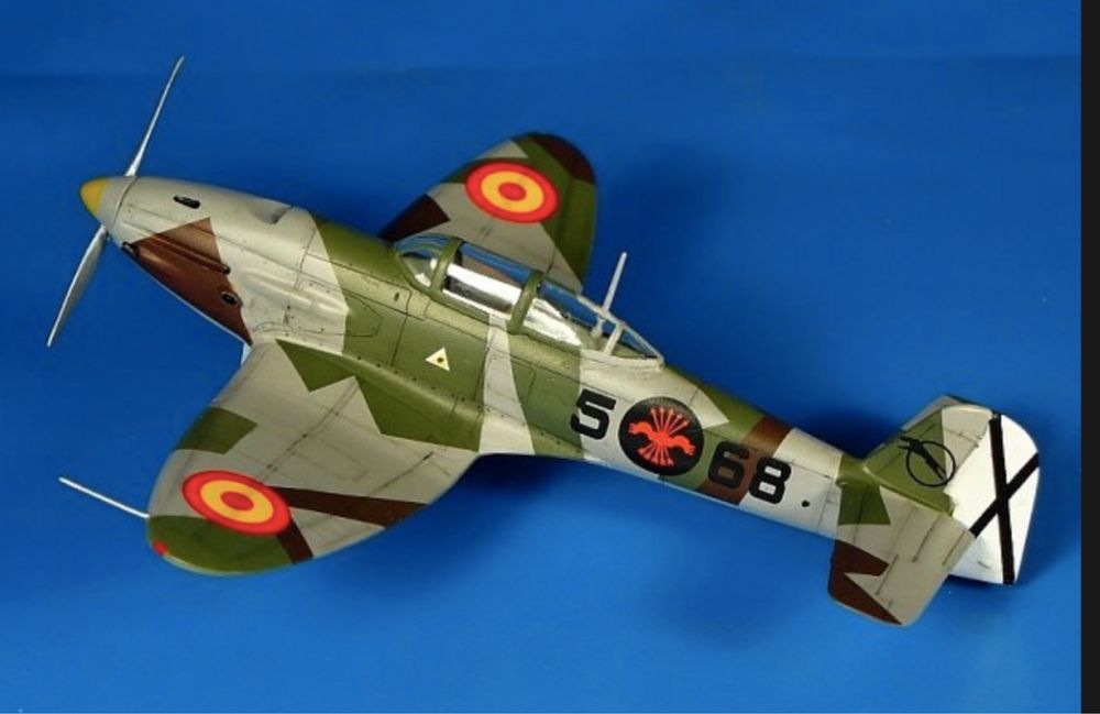 RS Models 92263 samolot Heinkel 112B Spain WWII German Fighter