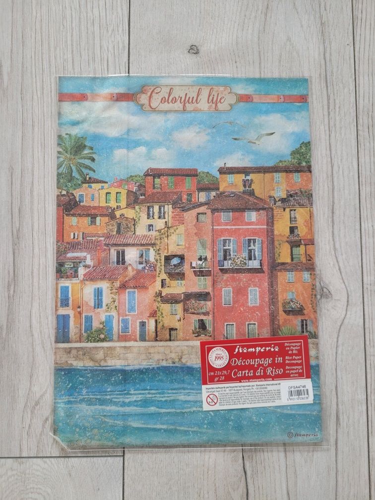 Papier ryżowy decoupage Stamperia DFSA4746