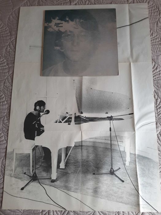 John Lennon - Imagine - Germany - Vinil LP C/ Poster
