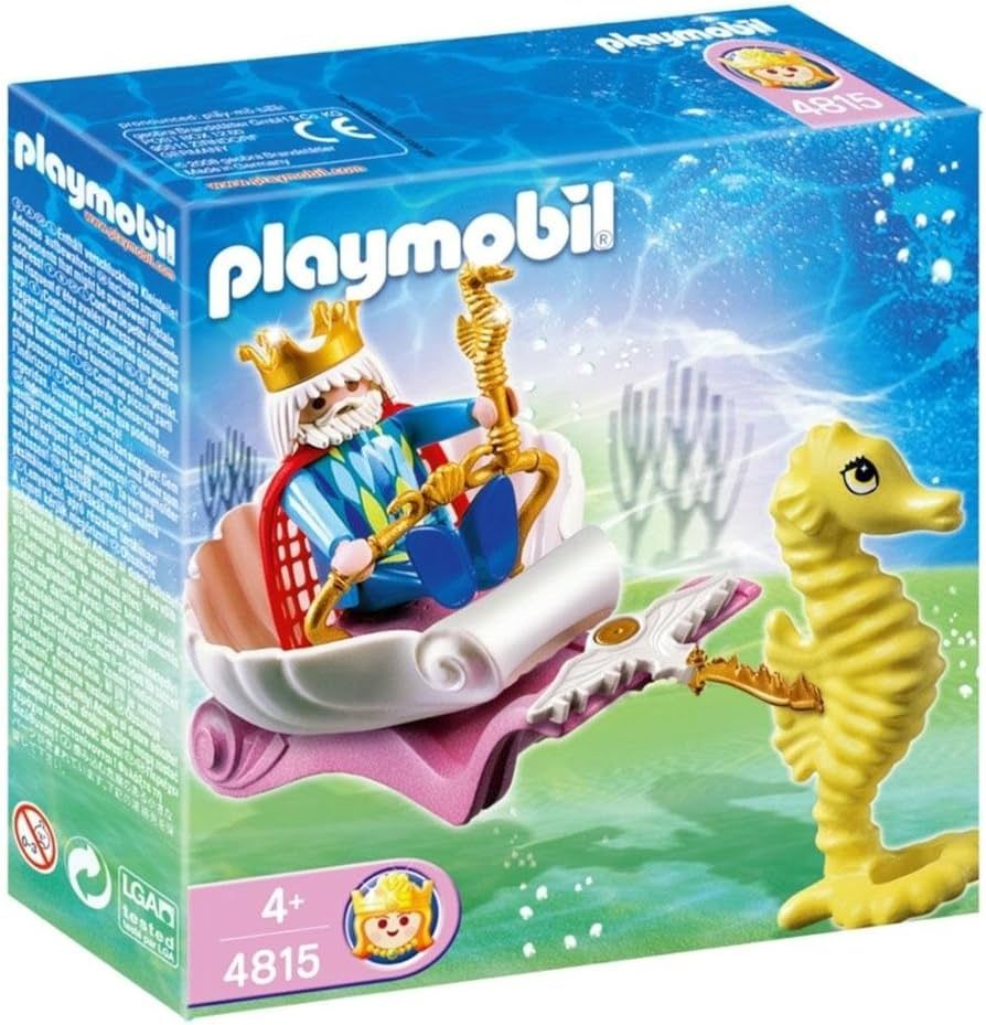Playmobil 4815 Król Morski z konikami morskimii