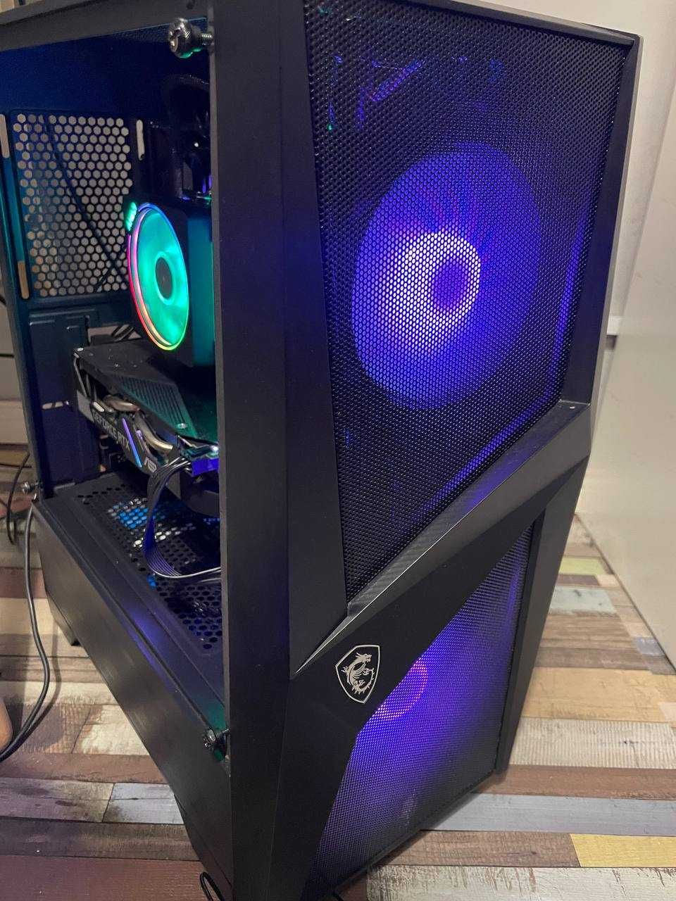 Komputer Gamingowy RYZEN 7500F 16Gb DDR5 RTX2070 8Gb