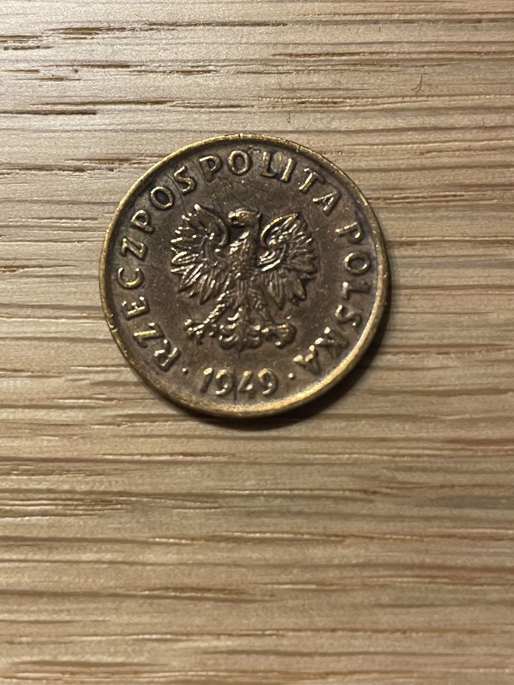 Moneta 5 groszy 1949
