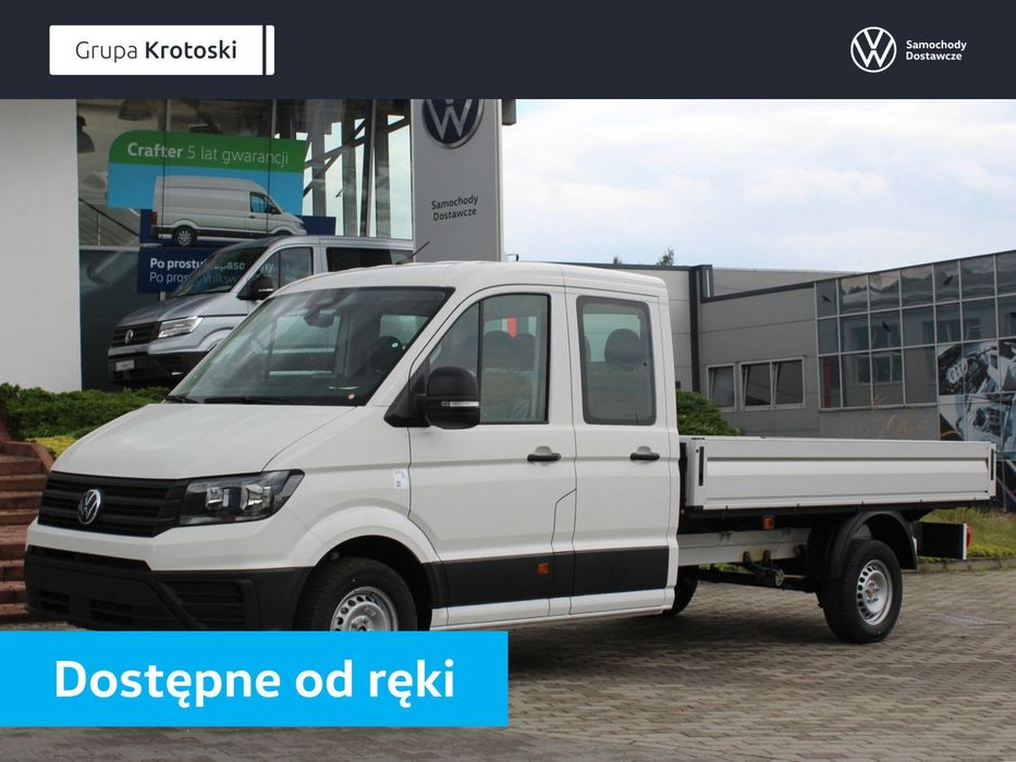 Volkswagen Crafter Skrzyniowy 2.0 TDI Manual  35 Skrzyniowy z podwójną kabiną 2.0 TDl 140 KM manualna od Ręki!