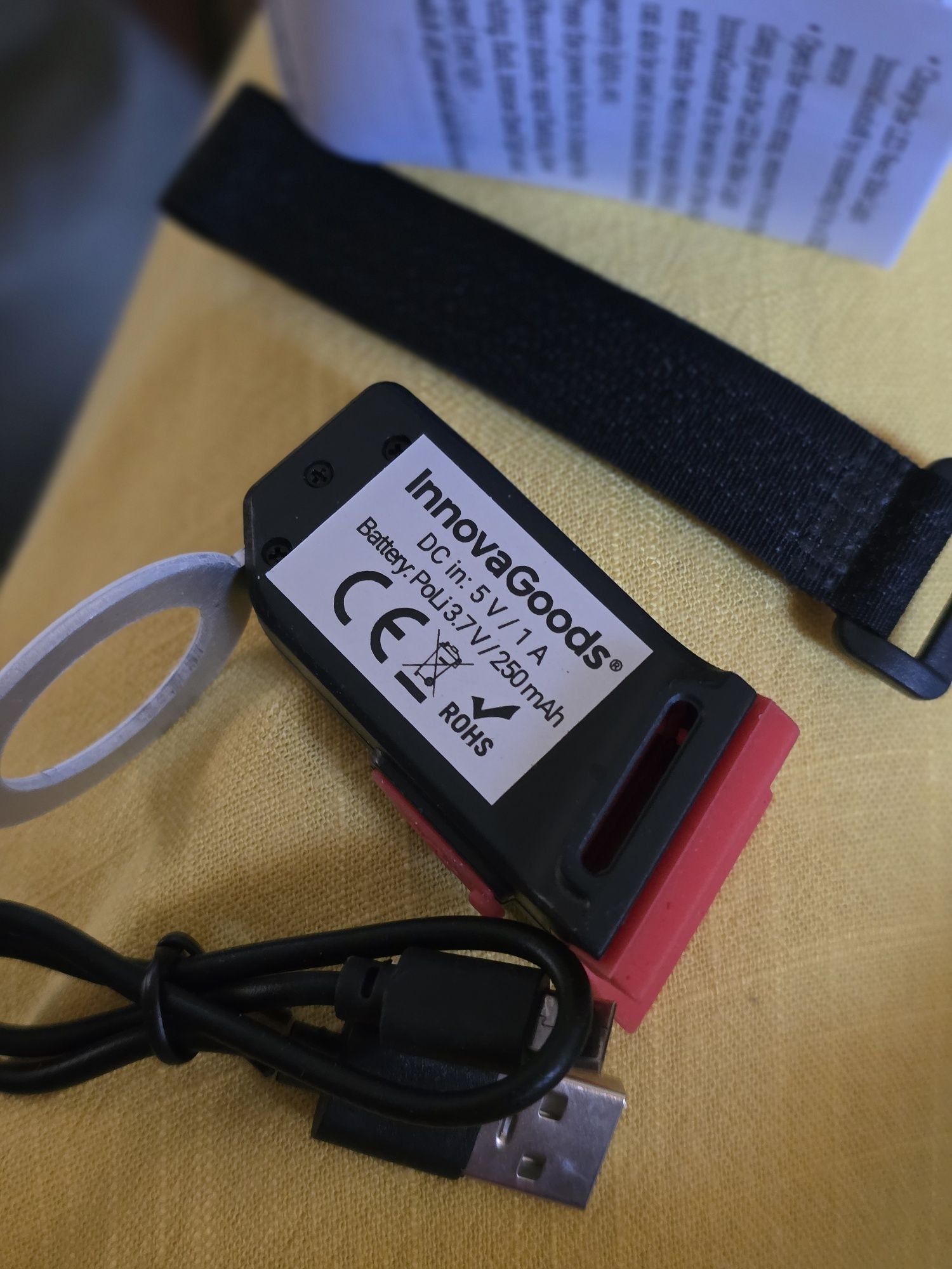 Luz vermelha led para bicicleta, trotinete
