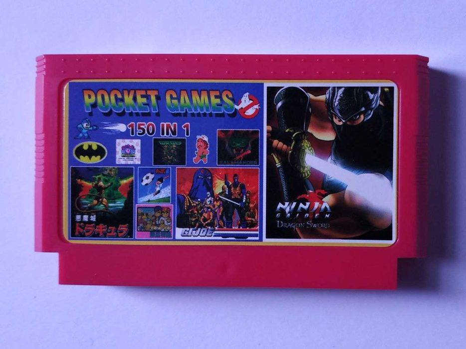 Картридж 150 в 1 для Денді (Famicom, NES, Dendy, Subor, Lifa)