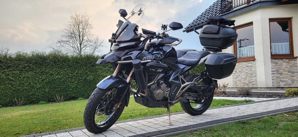 Motocykl turystyk, Navi, kamery, Car Play, kat. A2, zamiana, zamienię