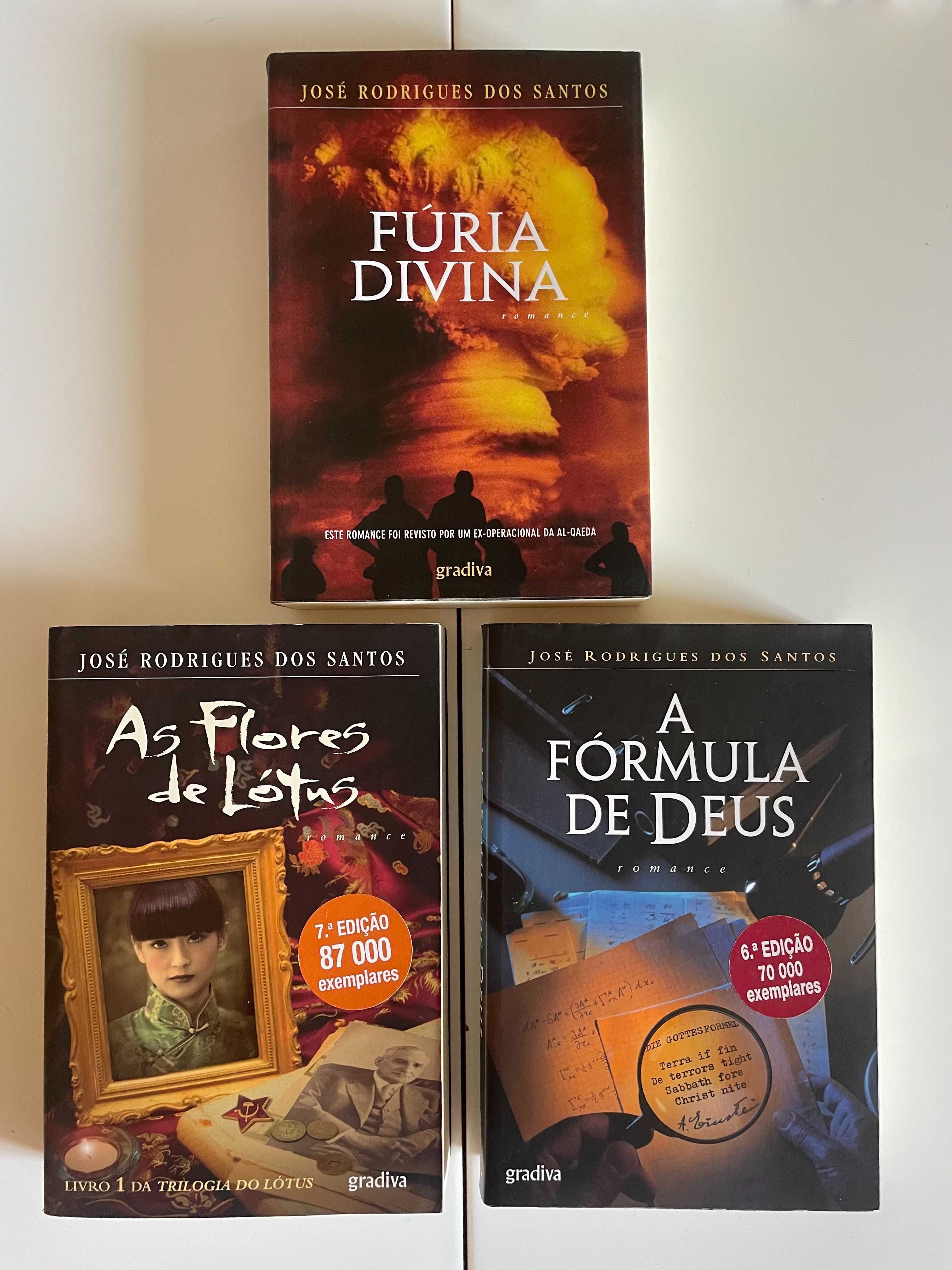 Conjunto Livros José Rodrigues dos Santos