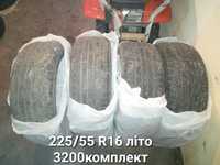 Резина літо 225/55 R16 комплект