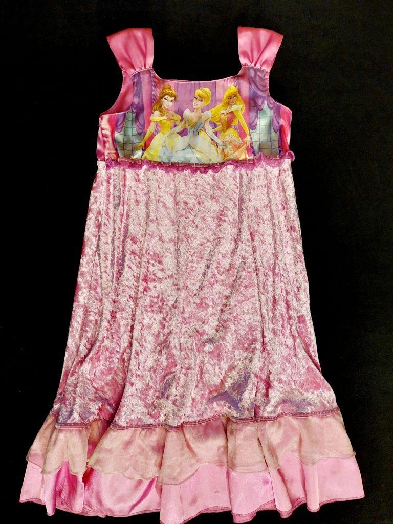 Sukienka KRAINA LODU Disney strój przebranie bal rozm. 116-134