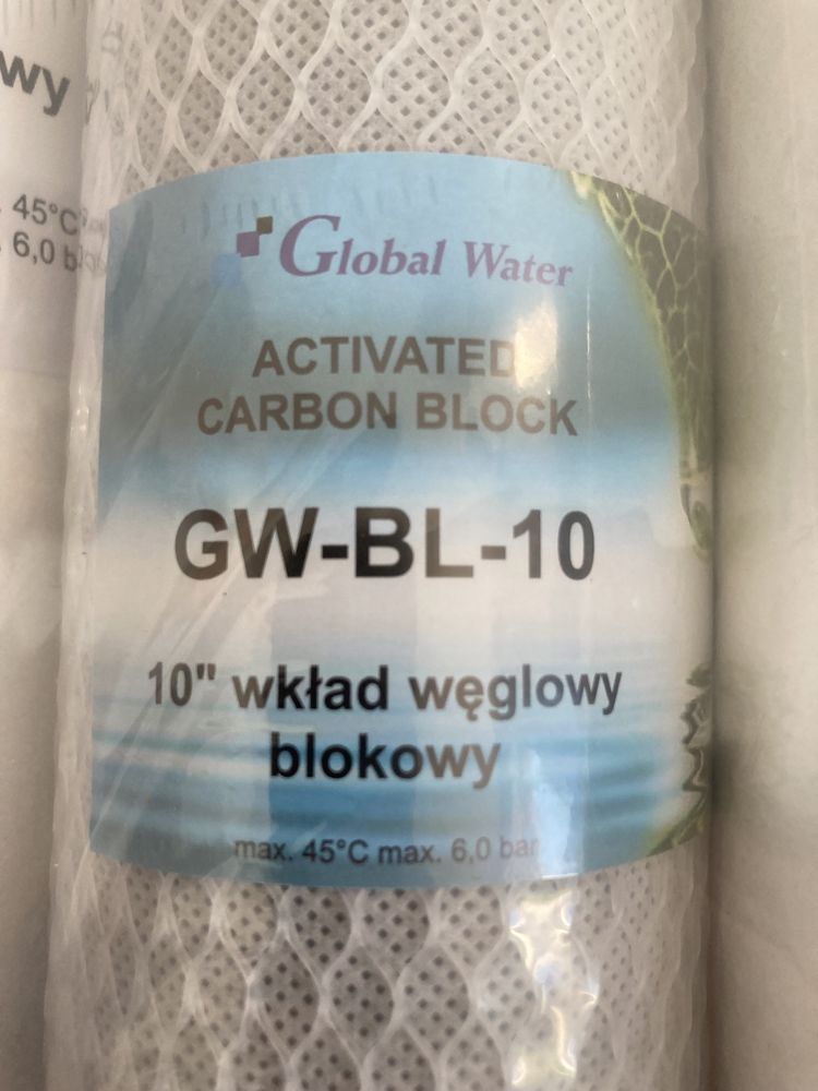 2x Wkłady do filtrów Global Water GW-SET-RO5