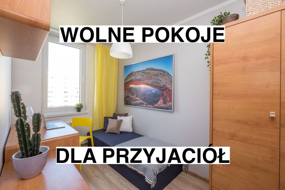 Ładny pokój / 14 MIN DO METRO POLITECHNIKA / Pokoje dla 2 przyjaciół
