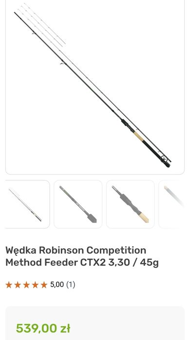 Wędka Robinson Competition Method Feeder CTX2 3,30 / 45g