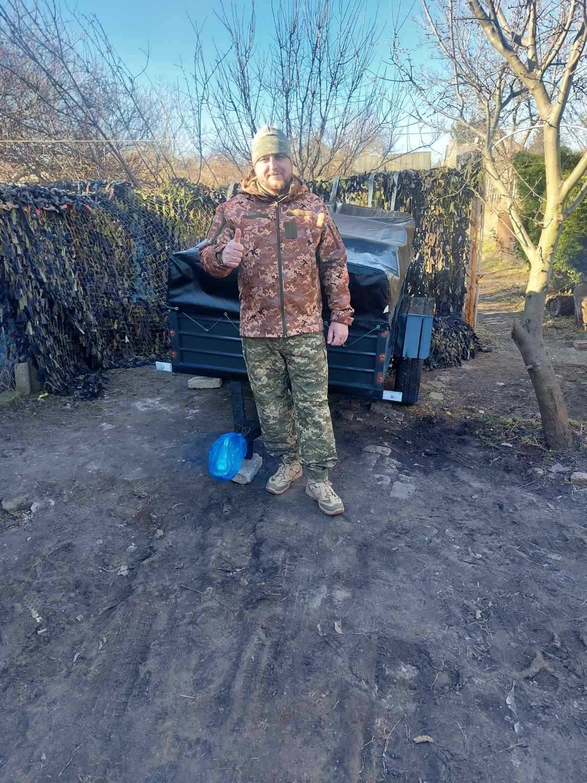 Прицеп ЗСУ усиленный на тону грузоподъёмности двух метровый Акция!!!