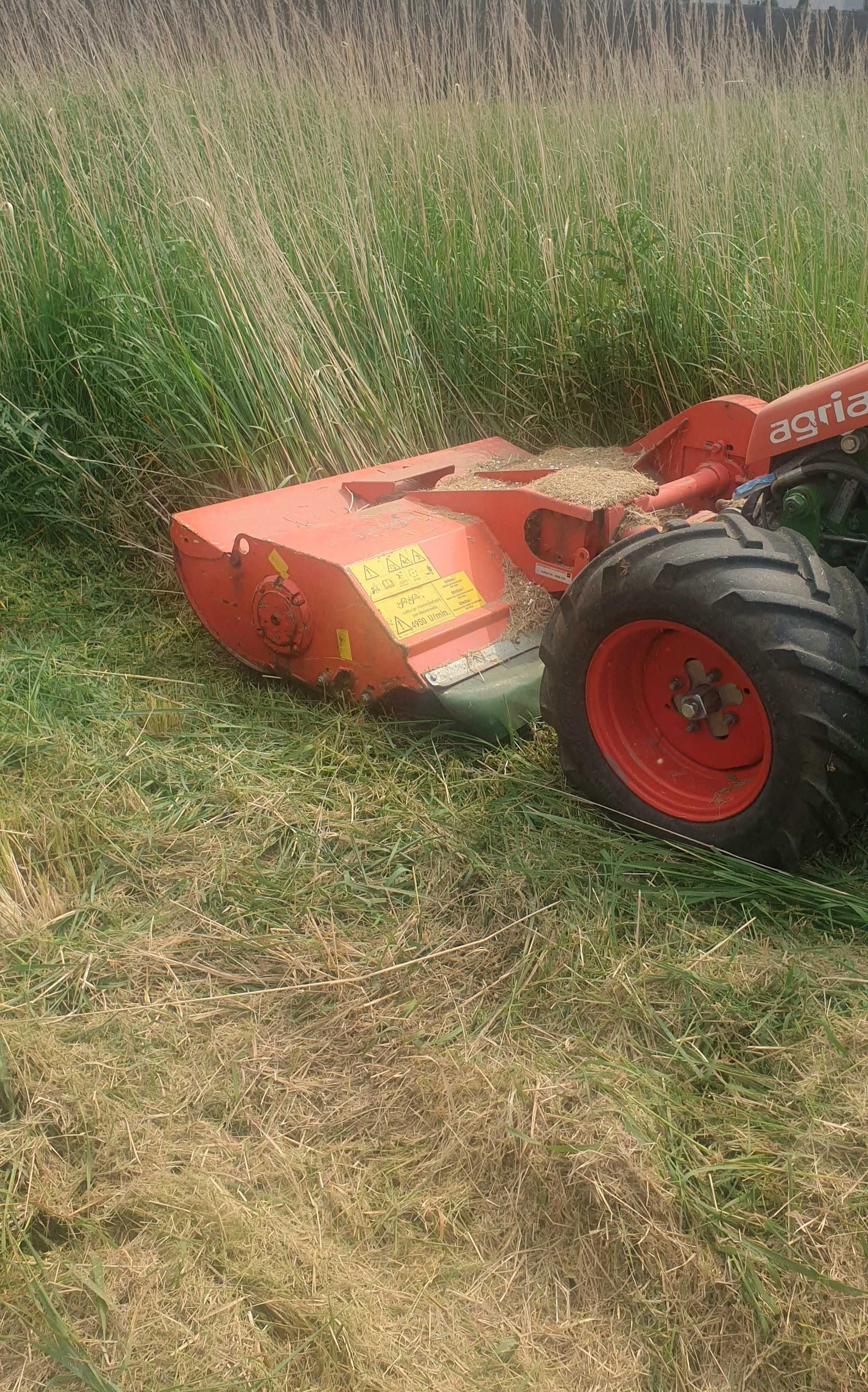 Mulczer  Agria Tajfun doskonały na farmach Fotowoltaika