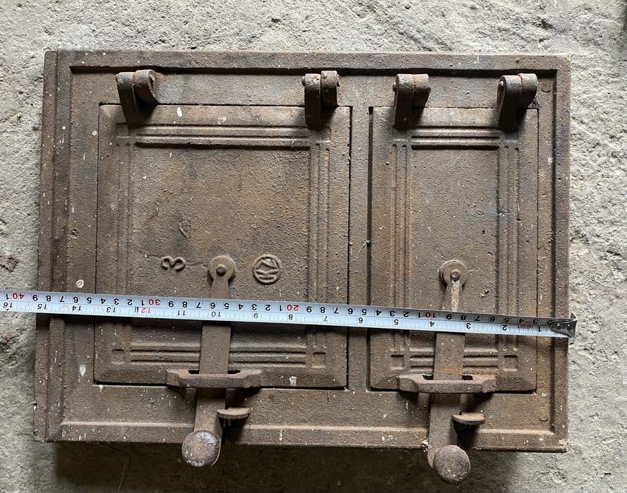 Drzwiczki zeliwne nowe do pieca/wedzarni