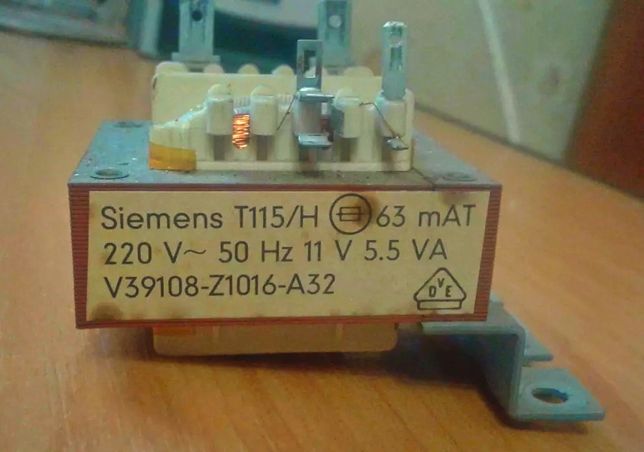 Трансформатор микроволновки Siemens.