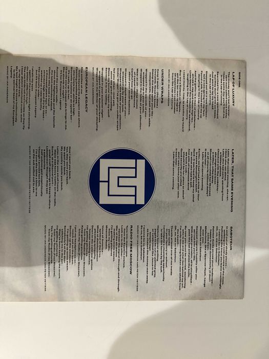 Jethro Tull – Under Wraps - UK - 1 Press