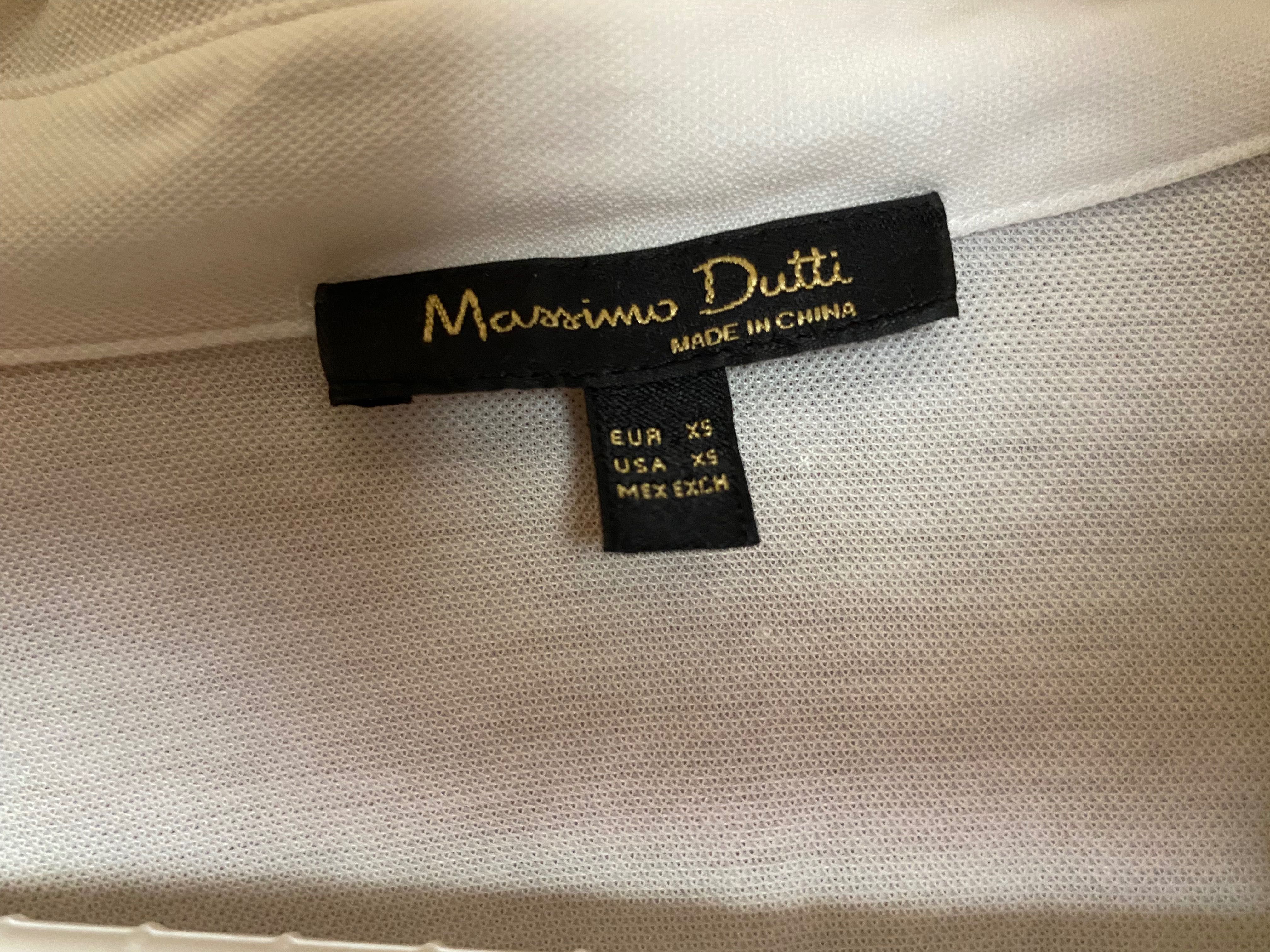 Camisa Oversize de Manga Comprida com Bolsos - Massimo Dutti