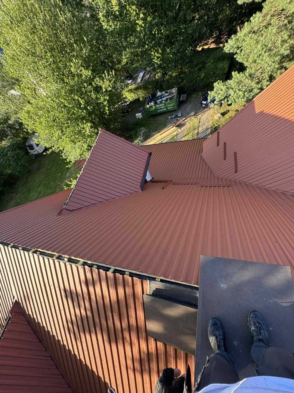 Usługi Dekarskie - Budowa, Naprawa Dachu, Montaż Rynien i inne