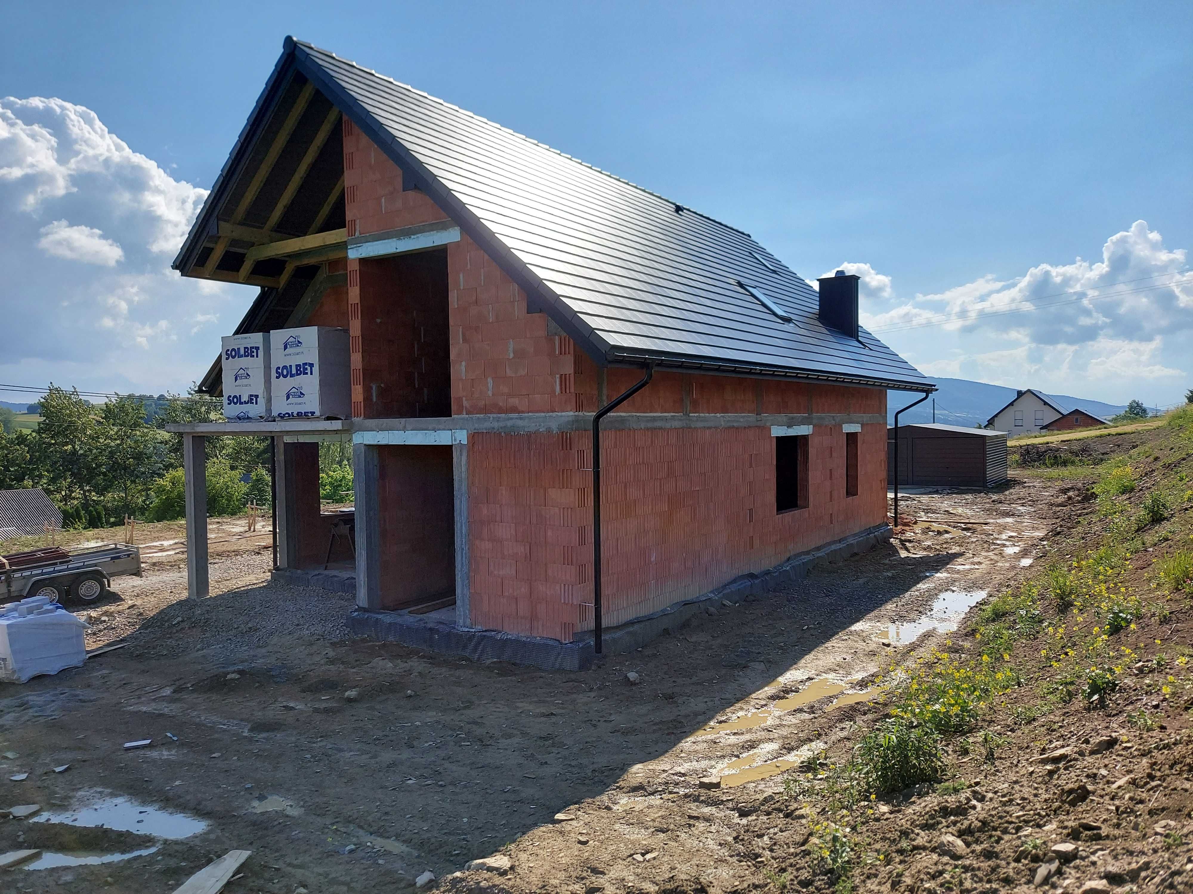 Budowa domów i innych objektów.