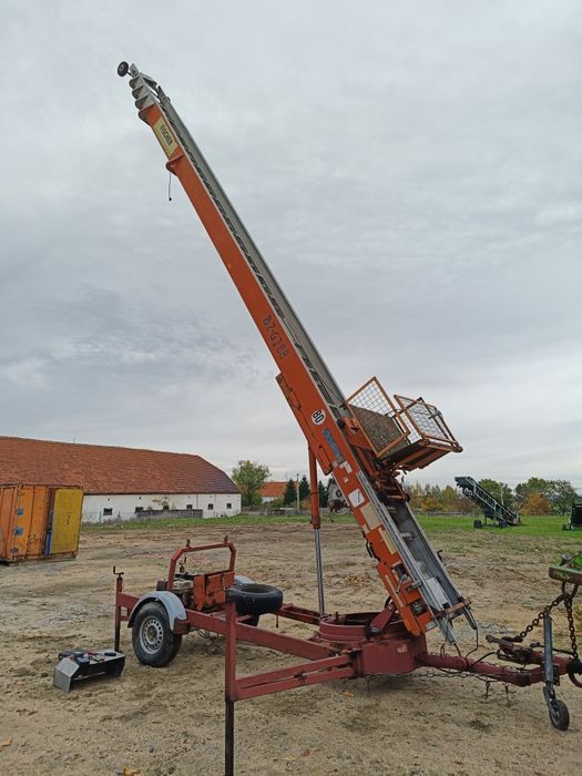 Drabina dekarska Bocker 37m winda podnośnik