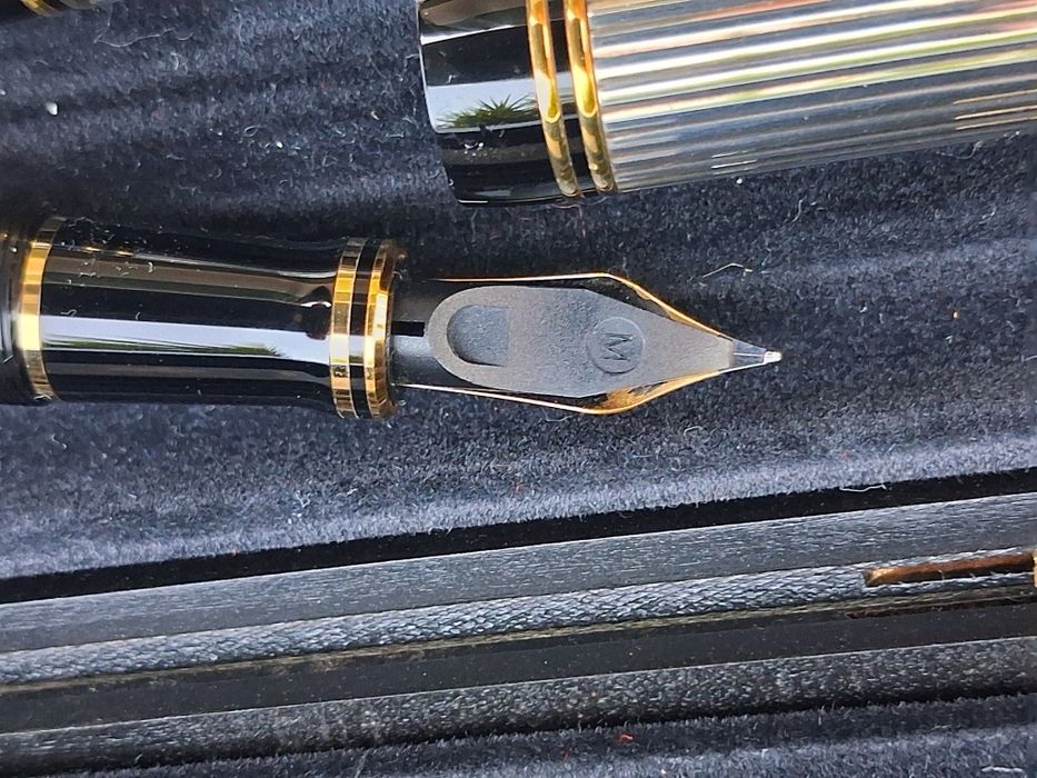 Canetas Parker Duofold Centennial em prata