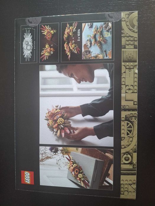 Lego: Botanical - Peça de Centro de Flores Secas 10314