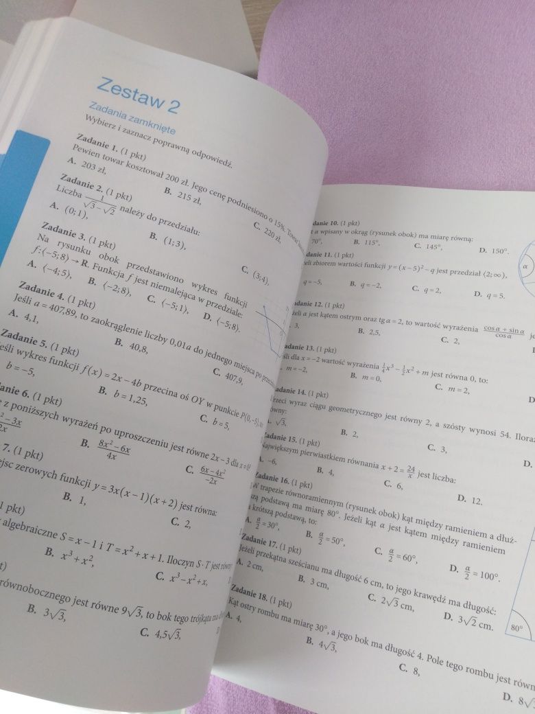 Teraz matura matematyka zbiór zadań i zestawów maturalnych nowa era