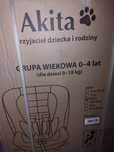 Fotelik dla dziecka Akita 0-18 kg