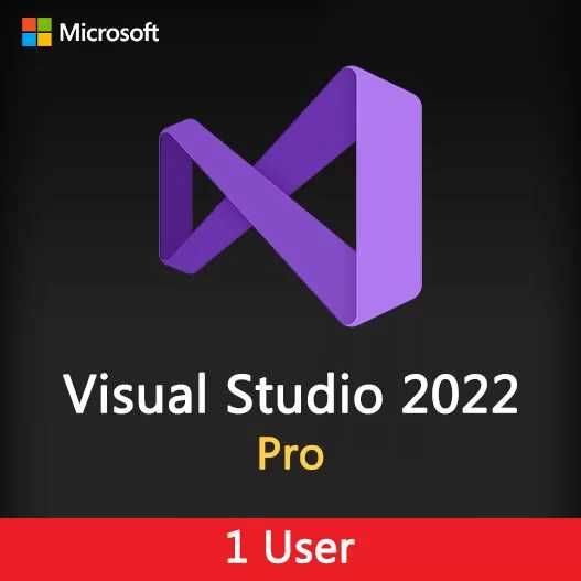 Microsoft  Visual Studio 2022 / 2019 / Pro / Enterprise ключ на 1 пк