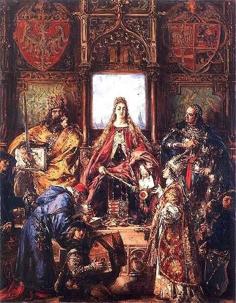 Jan Matejko Kazimierz Wielki Jadwiga Jagiełło Uniwersytet Jagielloński