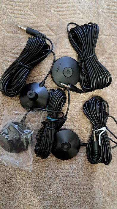 Mikrofon kalibracyjny, SONY ECM-AC2, do amplitunera/wzmacniacza. .