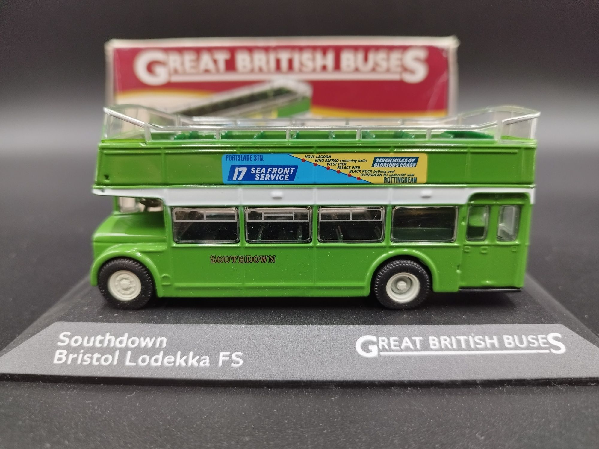 1:76 Atlas British Buses Southdown Lodekka FS model