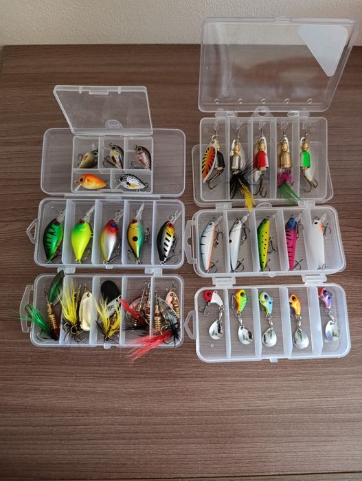 Приманки блешні тейл спінери вертушки коливалки воблери