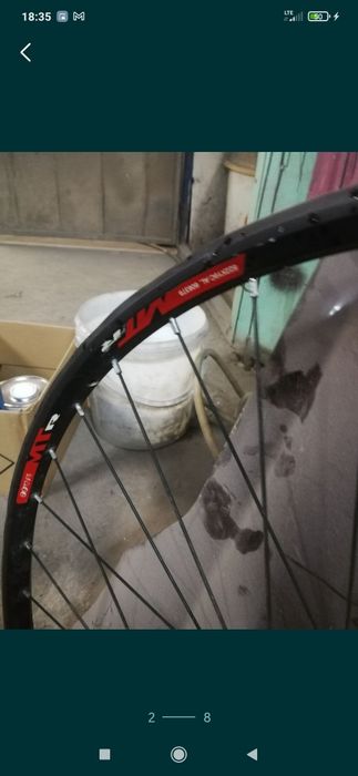 Koła aluminiowe Kross przód i tył. i tył. 26cal.