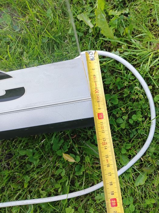 Oryginalny podświetlany szyld reklamowy Panasonic z plexi i podstawą