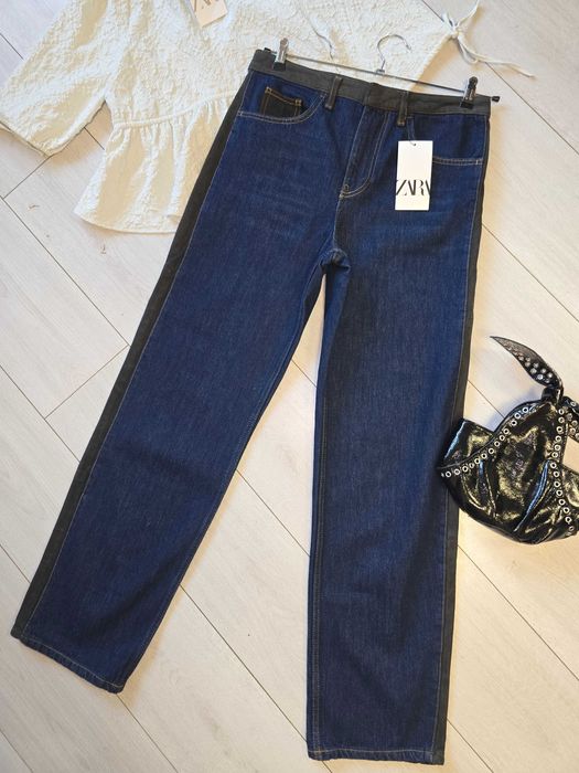 Вільні джинси Relaxed від Zara Woman, 36, 38, 44р, оригінал
