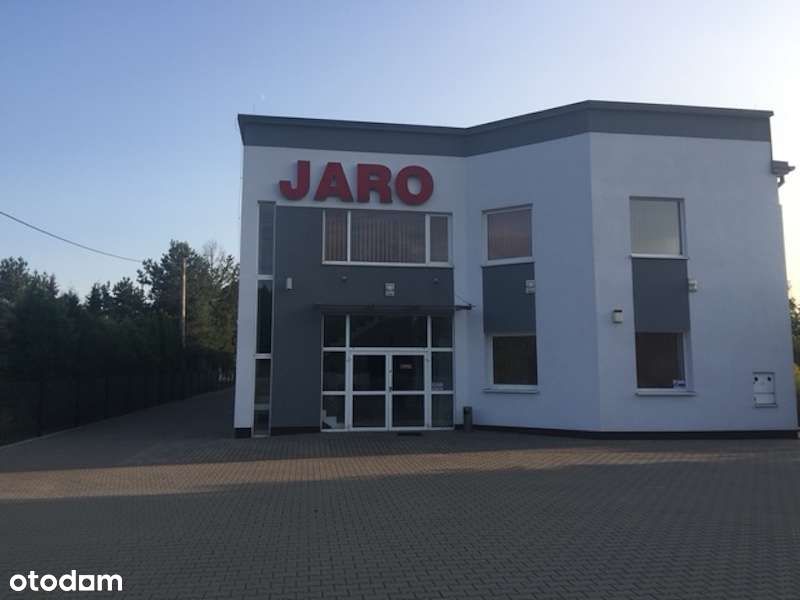 Do wynajęcia reprezentacyjny obiekt biurowo-magazynowy z placem