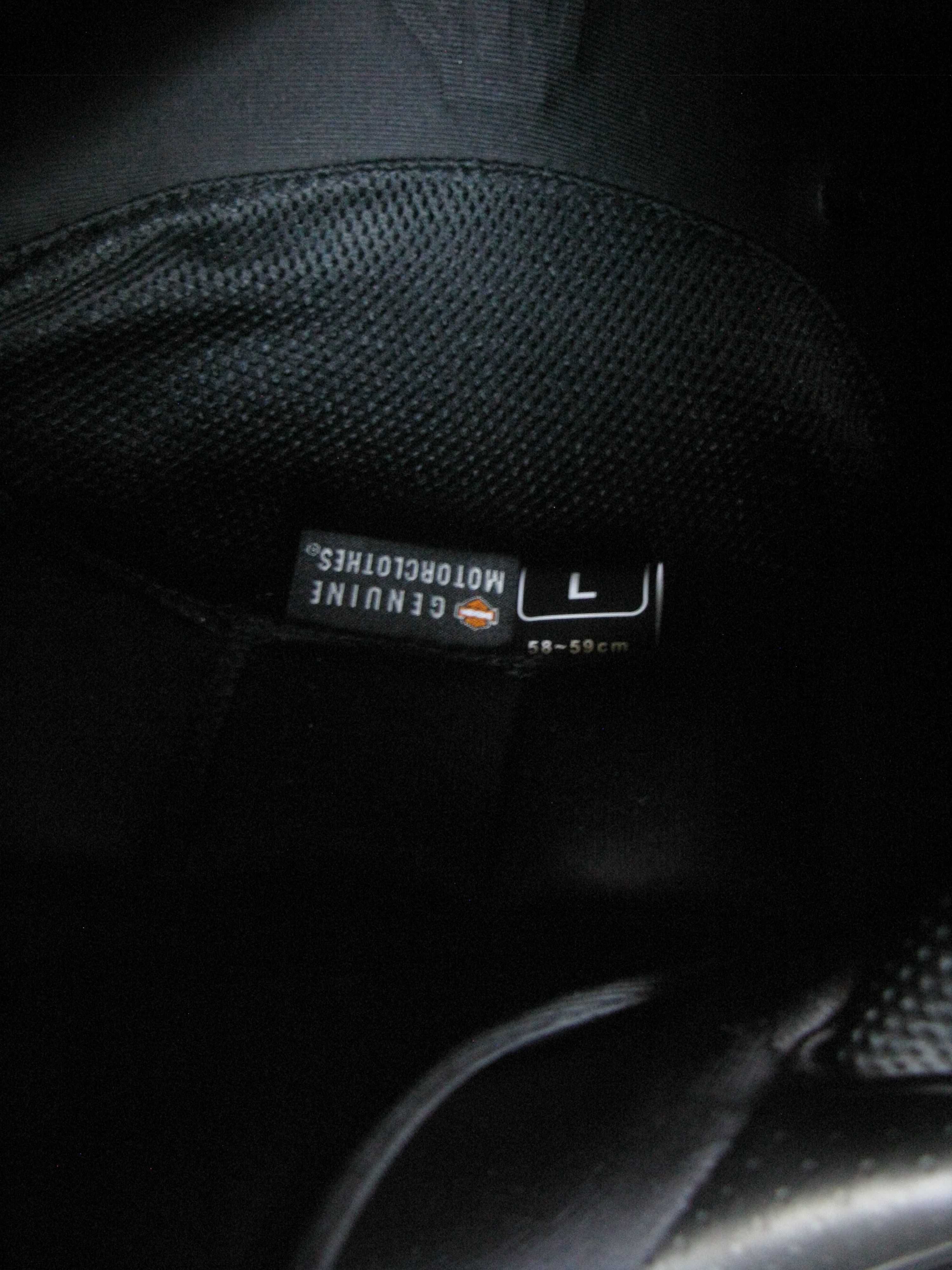 Kask Harley-Davidson Pilot II HD-X04 2-IN-1 Roz. L Czarny Mat. Nowy.