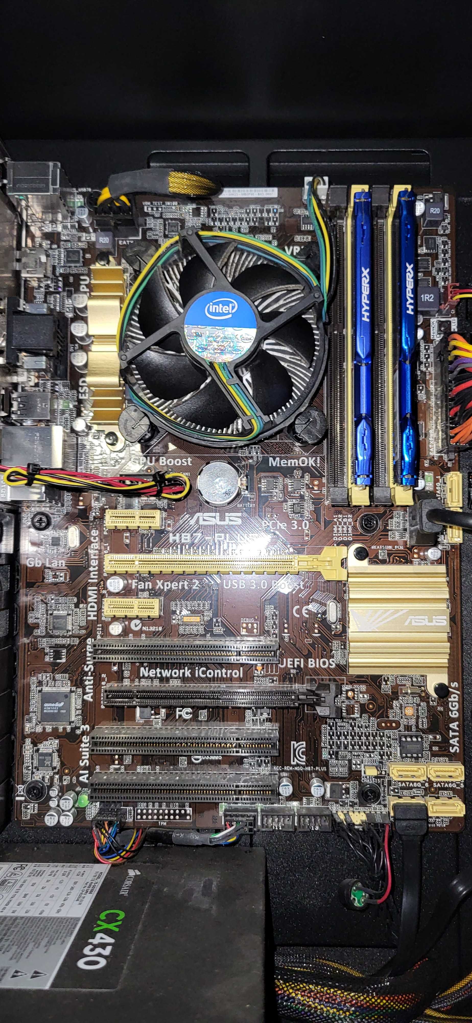 PC + Caixa + Motherboard + 16gb Ram + Alimentação