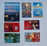 Cartões telefónicos, credifones, telecards, payphone cards telefone