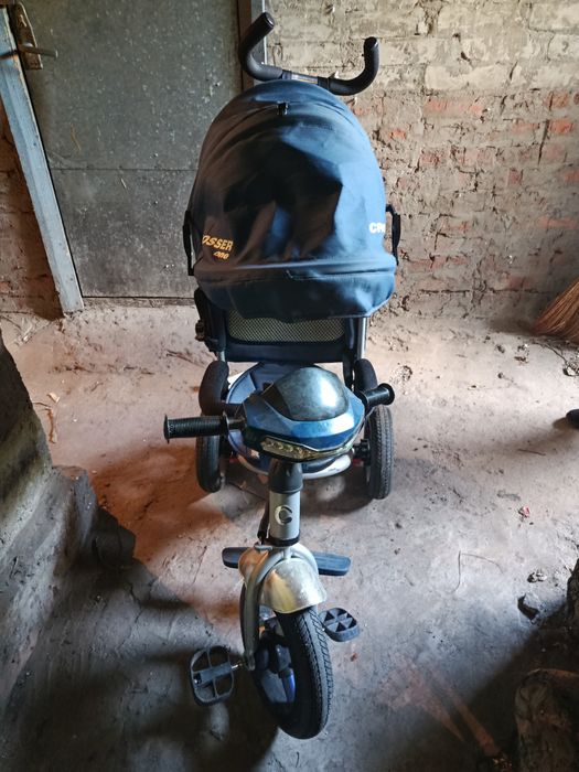 Дитячий велосипед коляска / батьківська ручка