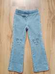 Spodnie dziewczęce jeansowe cool club 104cm NOWE