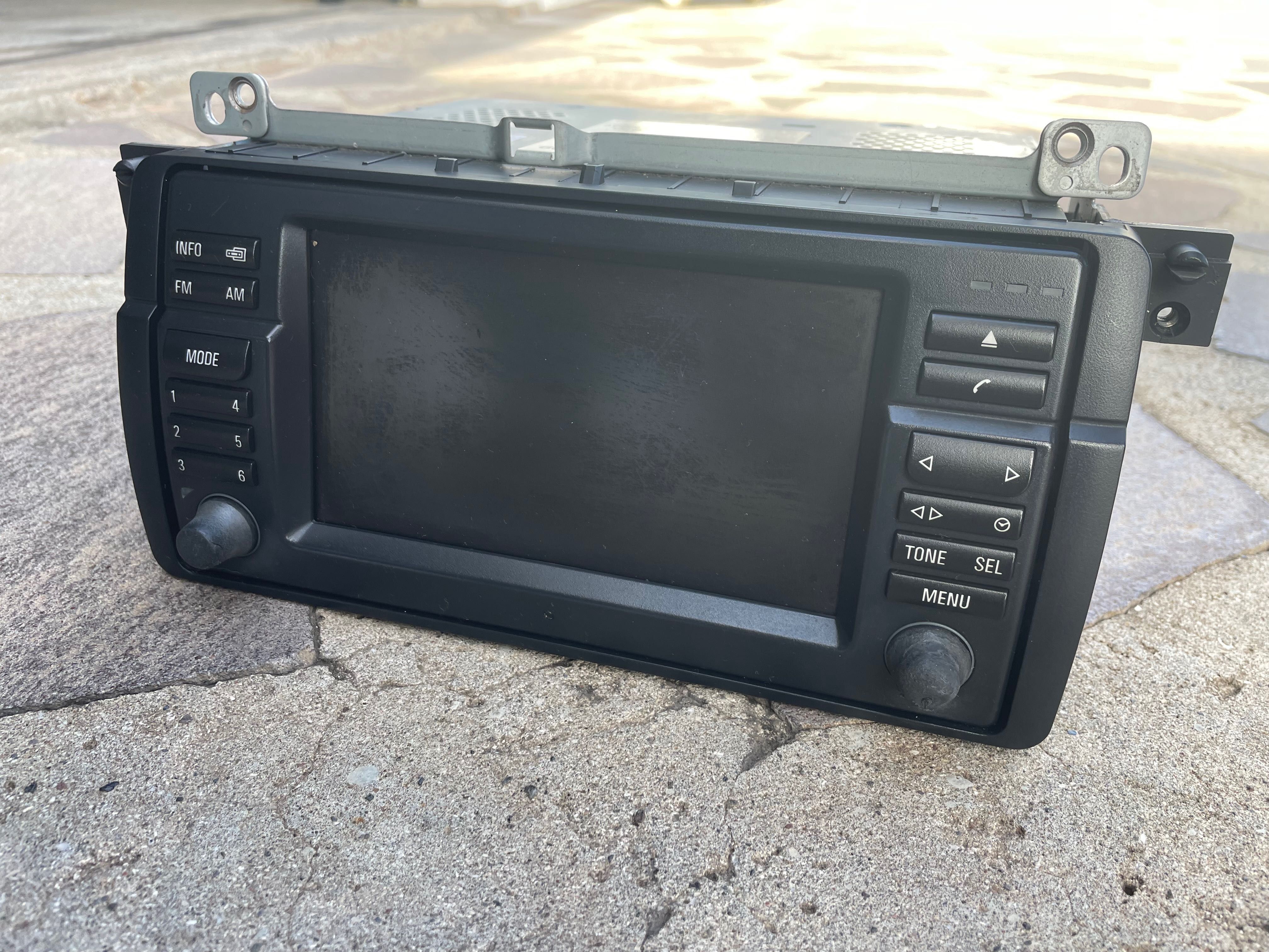 Rádio gps BMW e46 - original