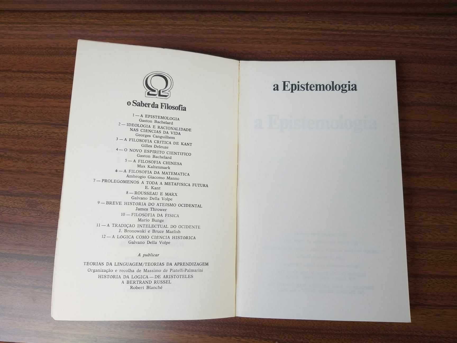 A epistemologia – Gaston Bachelard