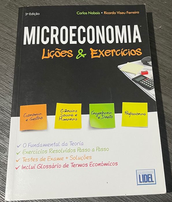 Livro Microeconomia – Lições & Exercícios 3ªediçao