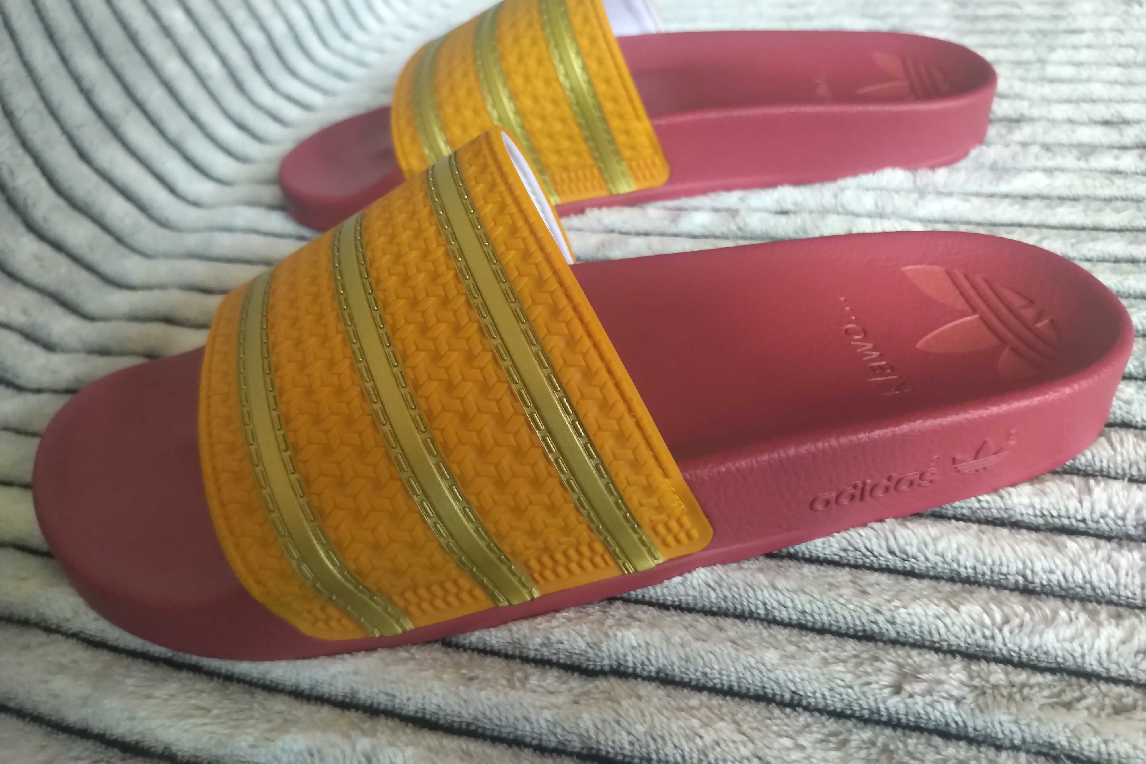 Adidas mi adilette Klapki Custom Individual Klawo. Roz. 43 1/3. Nowe